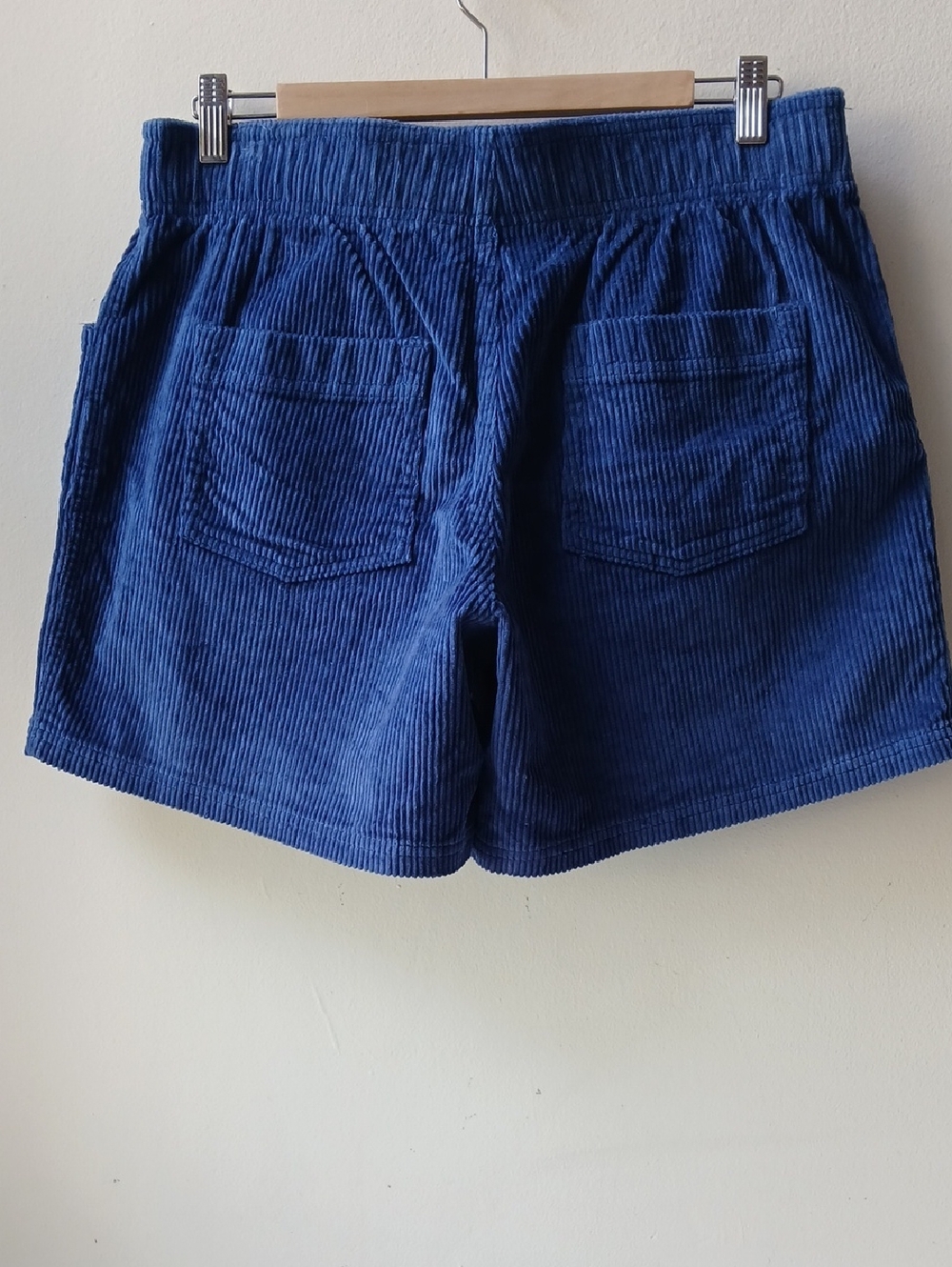 Black Diamond Wide Wale Corduroy Shorts Blue Large - Picture 3 of 6